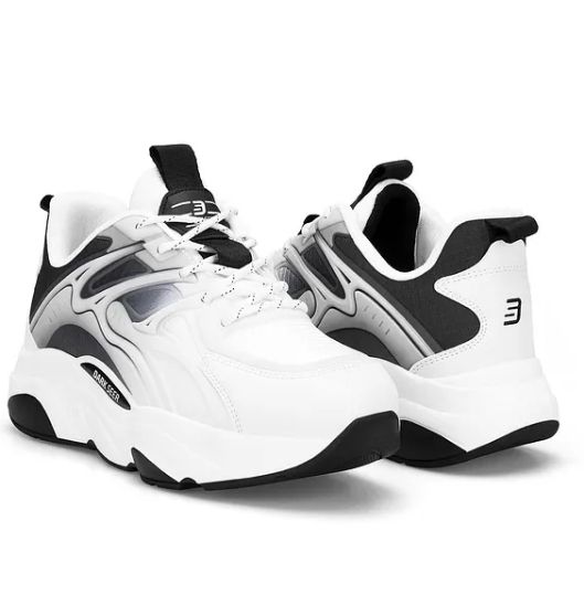 Beyaz Siyah Unisex Sneaker