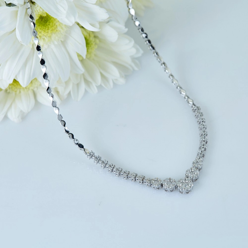  Büyüt 0.92 Karat Pırlanta Fantezi Gerdanlık