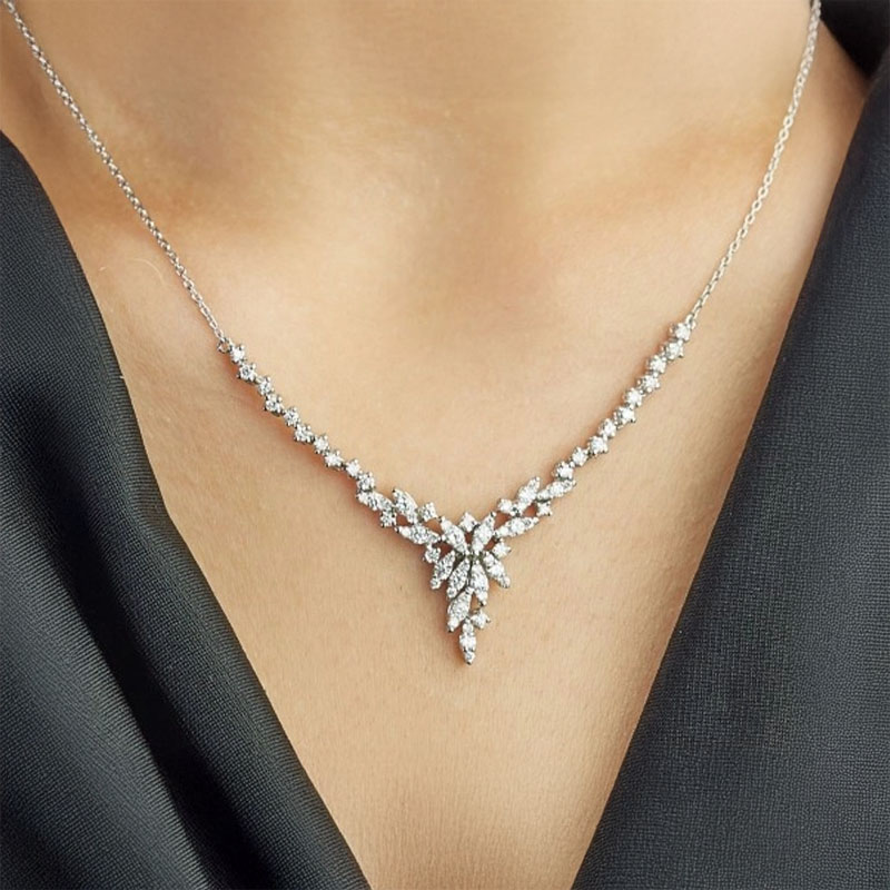 Fantezi Pırlanta Kolye