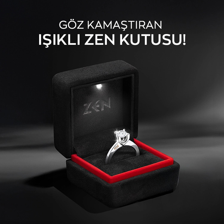 Pırlanta Safir Yüzük